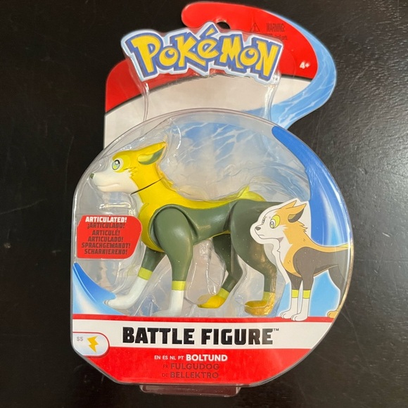 Pokemon battle figure Boltund , new in package - Picture 1 of 2